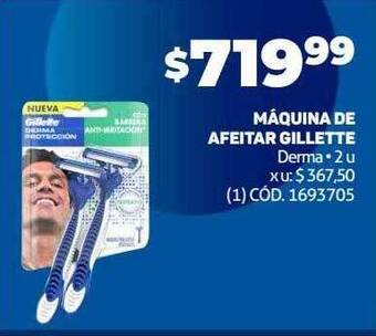 Makro Máquina de afeitar gillette oferta