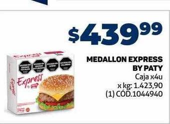 Makro Medallon express by paty oferta