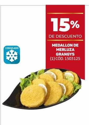 Makro Medallon de merluza grangys oferta