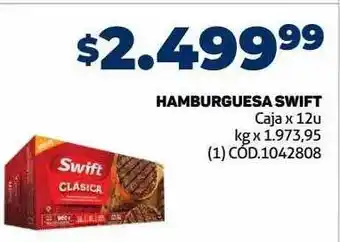 Makro Hamburguesa swift oferta