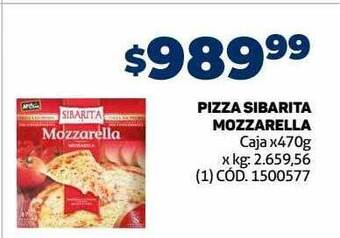 Makro Pizza sibarita mozzarella oferta