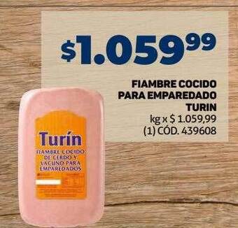 Makro Fiambre cocido para emparedado turin oferta