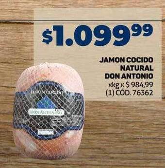 Makro Jamon cocido natural don antonio oferta