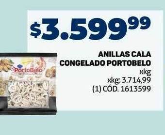 Makro Anillas cala congelado portobelo oferta
