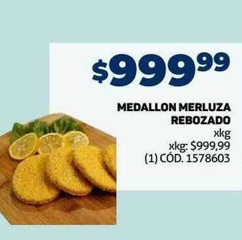 Makro Medallon merluza rebozado oferta