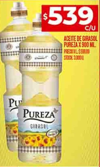 Supermercados DIA Aceite de Girasol Pureza 900ml oferta