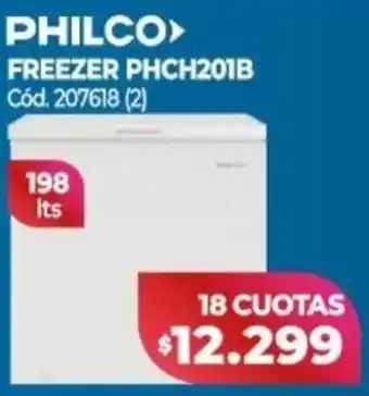 Naldo Lombardi Philco Freezer PHCH201B 198L oferta