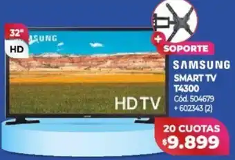 Naldo Lombardi Samsung Smart TV T4300 32" oferta