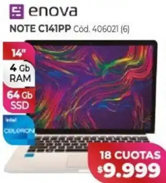 Naldo Lombardi Enova Note C141PP 14" oferta