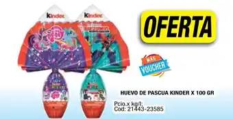 Maxiconsumo Kinder Huevo De Pascua x 100gr oferta