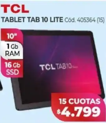Naldo Lombardi TCL Tablet Tab 10 Lite 10" oferta