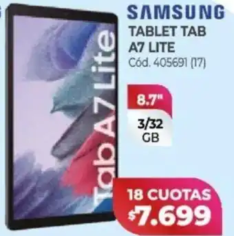 Naldo Lombardi Samsung Tablet Tab A7 Lite 8,7" oferta