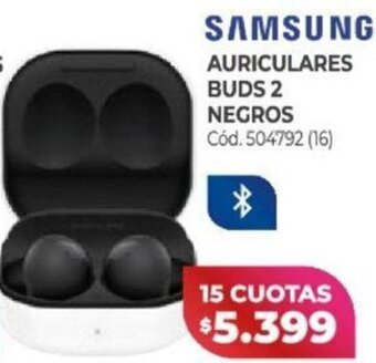 Naldo Lombardi Samsung Auriculares Buds 2 Negros oferta