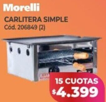 Naldo Lombardi Morelli Carlitera Simple oferta