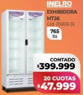Naldo Lombardi Inelro Exhibidora MT26 765L oferta