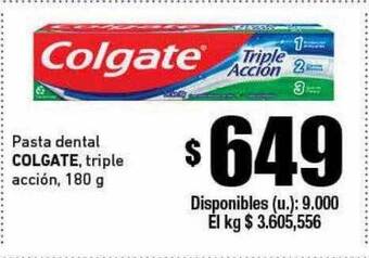 Cooperativa Obrera Colgate oferta