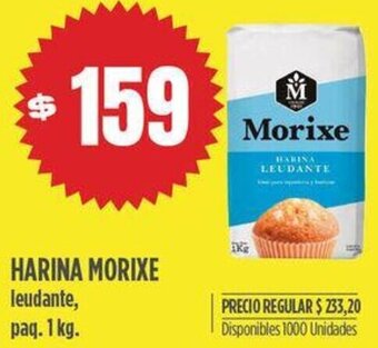 Supermercados Vea Harina Morixe 1kg oferta