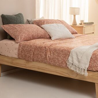 Arredo Juego de sábanas extra queen size extra suave flores de otoño oferta