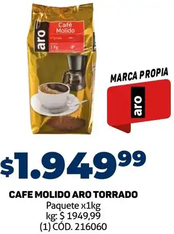Makro Cafe Molido Aro Torrado 1kg oferta