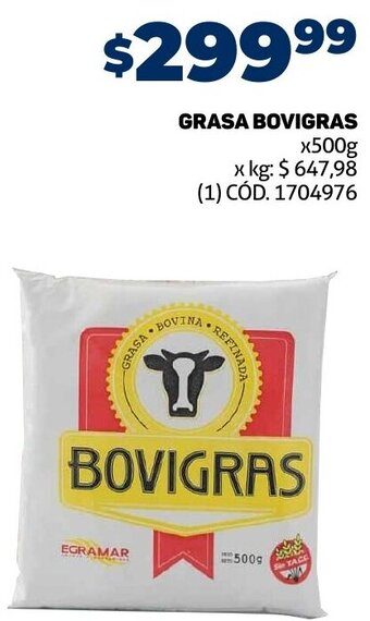 Makro Grasa Bovigras 500g oferta