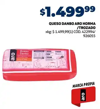 Makro Queso Danbo Aro Horma/Trozado oferta