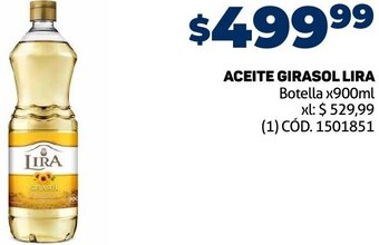 Makro Aceite Girasol Lira 900ml oferta