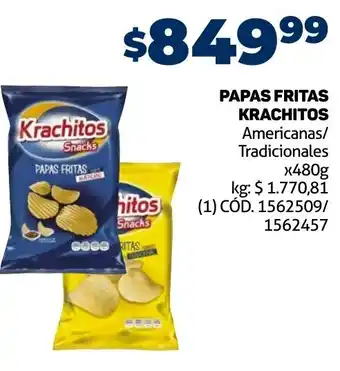 Makro Papas Fritas Krachitos 480g oferta