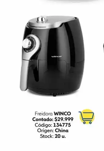 Coppel Freidora de aire winco oferta