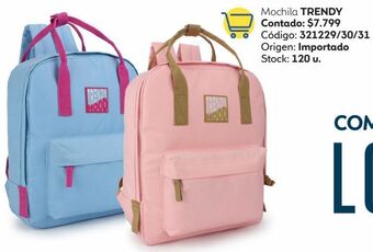 Coppel Mochila trendy oferta