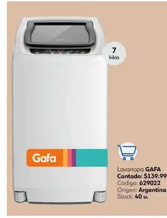 Coppel Lavarropa gafa oferta
