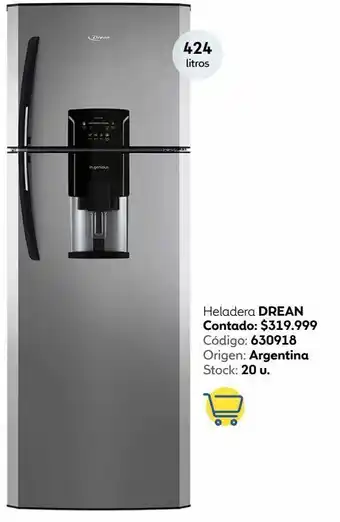 Coppel Heladera drean oferta