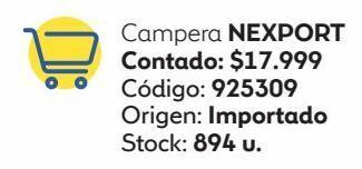 Coppel Campera nexport oferta
