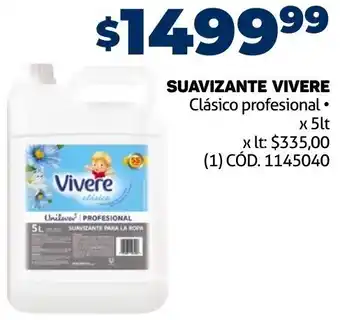 Makro Suavizante Vivere 5L oferta