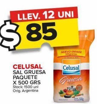 Carrefour Maxi Sal celusal gruesa 500g oferta