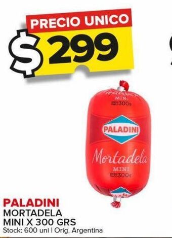 Carrefour Maxi Mortadela paladini mini x 300g oferta
