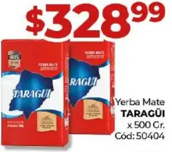 Diarco Taragüi Yerba Mate 500g oferta