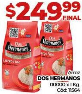 Diarco Arroz Dos Hermanos 00000 x 1kg oferta