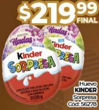 Diarco Huevo Kinder Sorpresa oferta