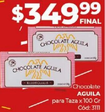 Diarco Aguila Chocolate para Taza 100g oferta