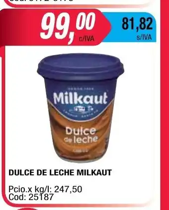 Maxiconsumo Milkaut Dulce De Leche oferta