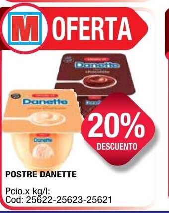 Maxiconsumo Danette Postre oferta