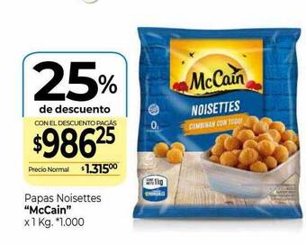 La Anonima Papas noisettes mccain oferta