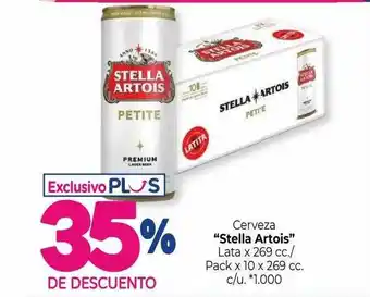 La Anonima Cerveza stella artois oferta