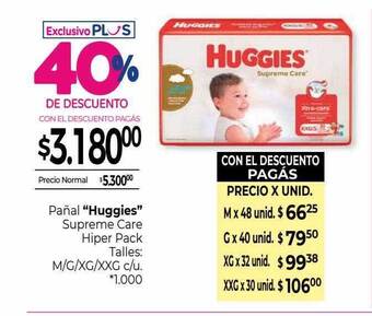 La Anonima Pañal huggies oferta