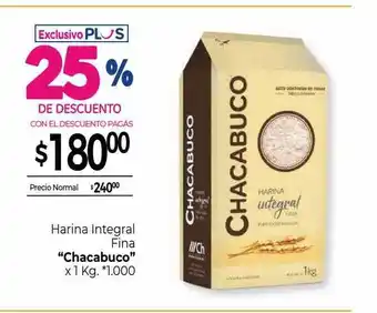 La Anonima Chacabuco oferta