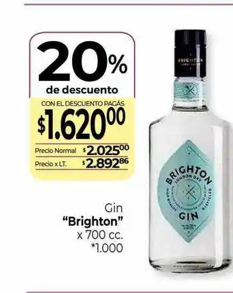 La Anonima Gin brighton oferta