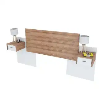 Monumental Hogar Respaldo de cama centro estant 140/160 blanco paraiso oferta