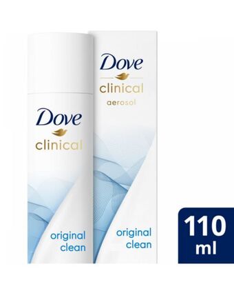 Punto de Salud Dove - clinical aerosol antitranspirante original 110ml oferta