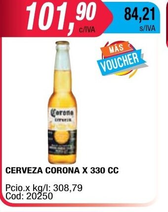 Maxiconsumo Corona Cerveza x 330cc oferta