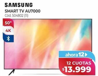 Naldo Lombardi Samsung smart tv au7000 oferta